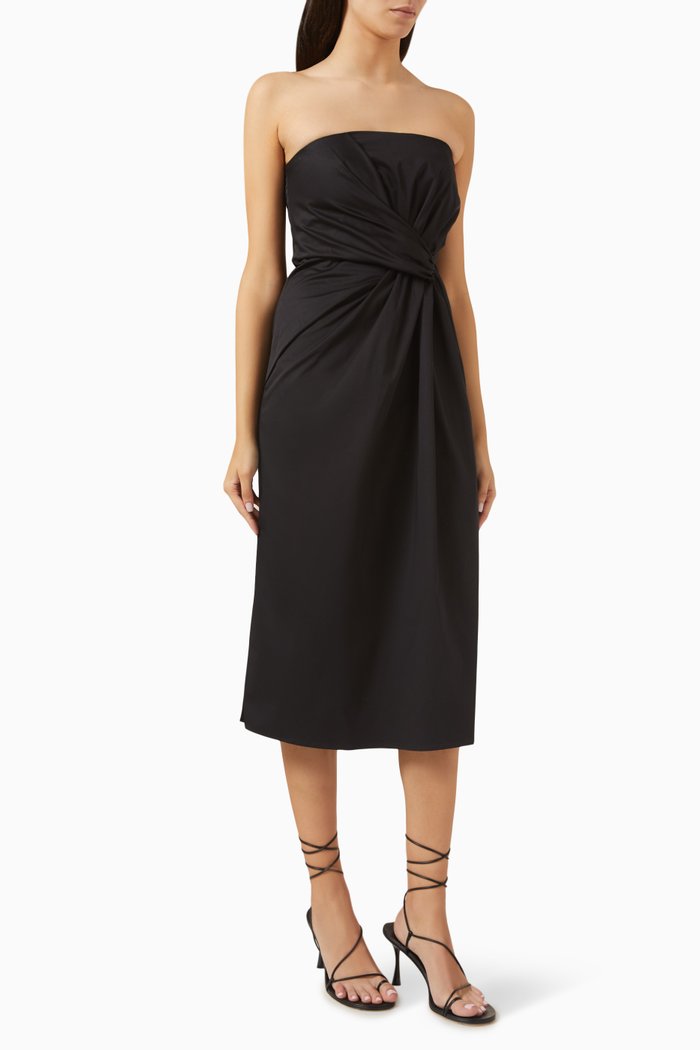 

Bridge Strapless Dress, Black