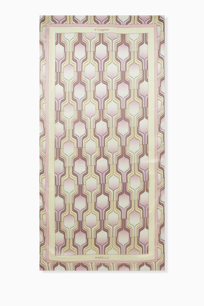 

Savana Patterned Stole, Pink