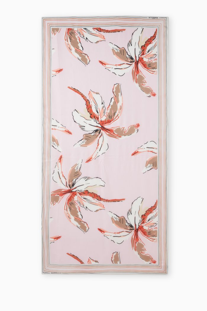 

Mastro Patterned Stole, Pink