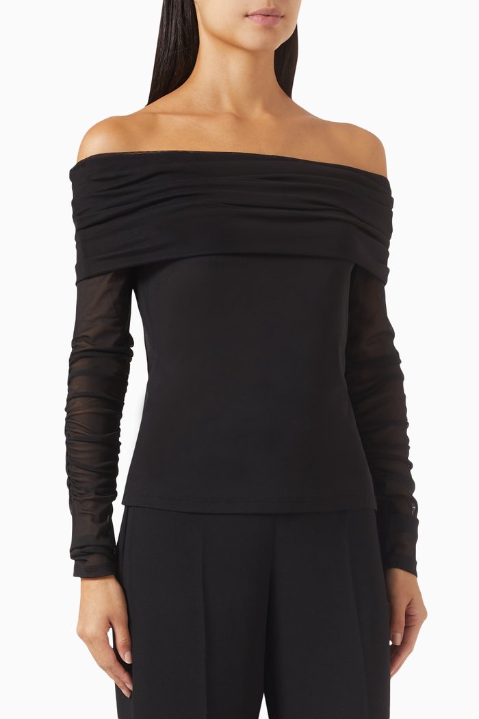 Resina Top, Black
