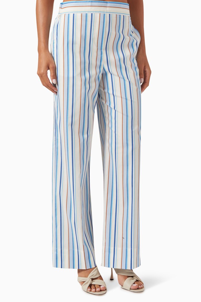 

Bombay Printed Pants in Cotton, Multicolour