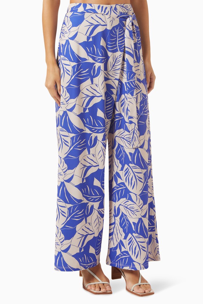

Eureka Printed Pants, Blue
