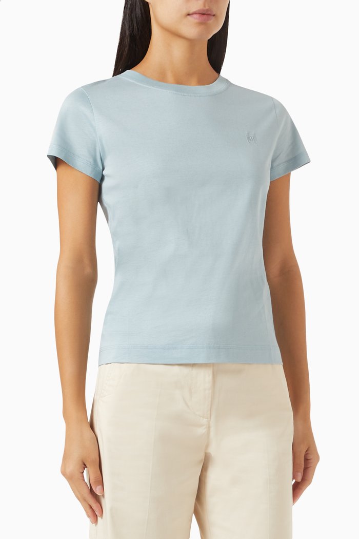 

Carbon T-shirt in Cotton, Blue