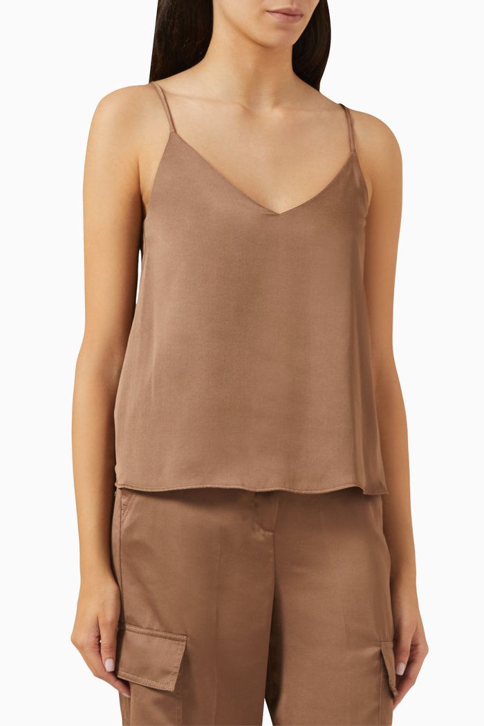 

Orda Cami Top, Brown