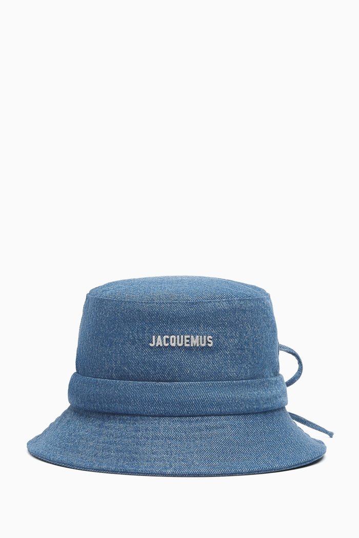 

Le Bob Gadjo Bucket Hat in Denim, Blue