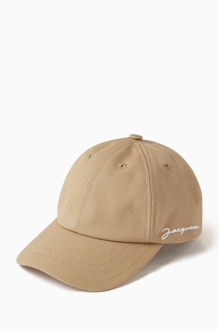 

La Casquette Baseball Hat in Cotton, Neutral