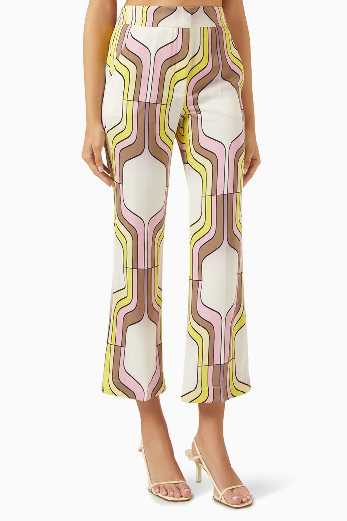 

Addirsi Printed Pants, Pink