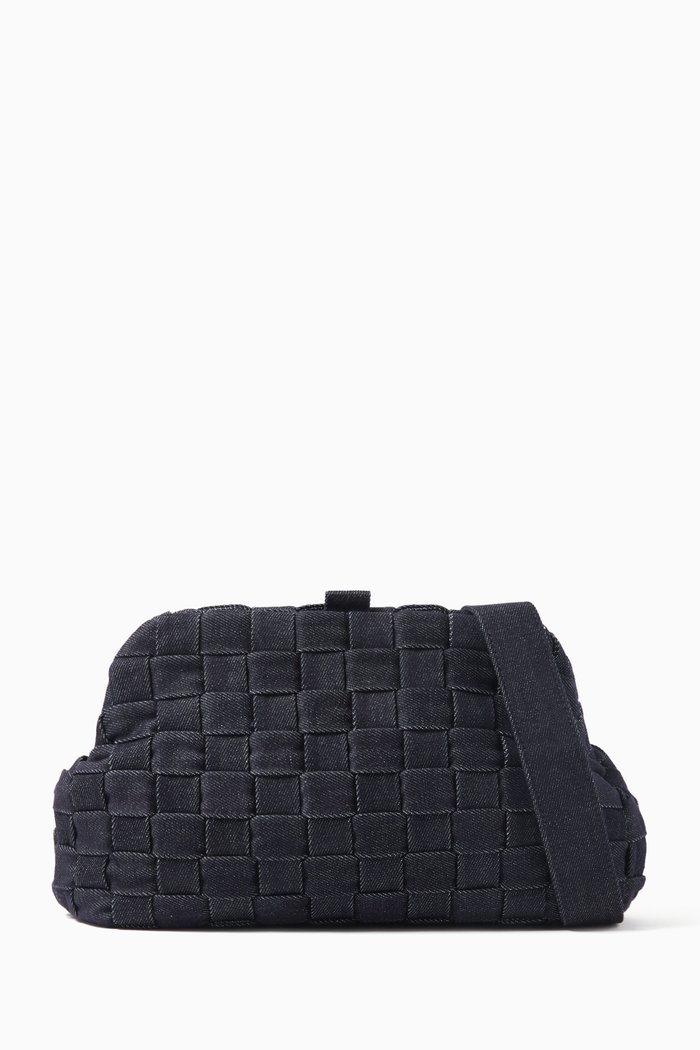 

Clutch in Denim, Blue