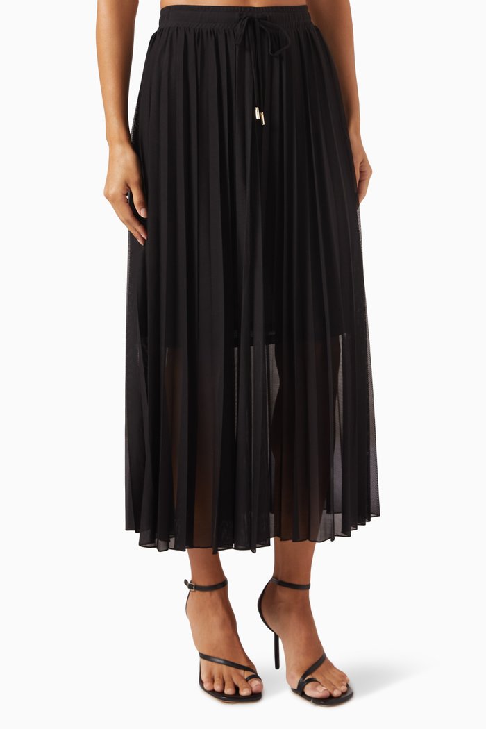 

Resina2 Printed Skirt, Black