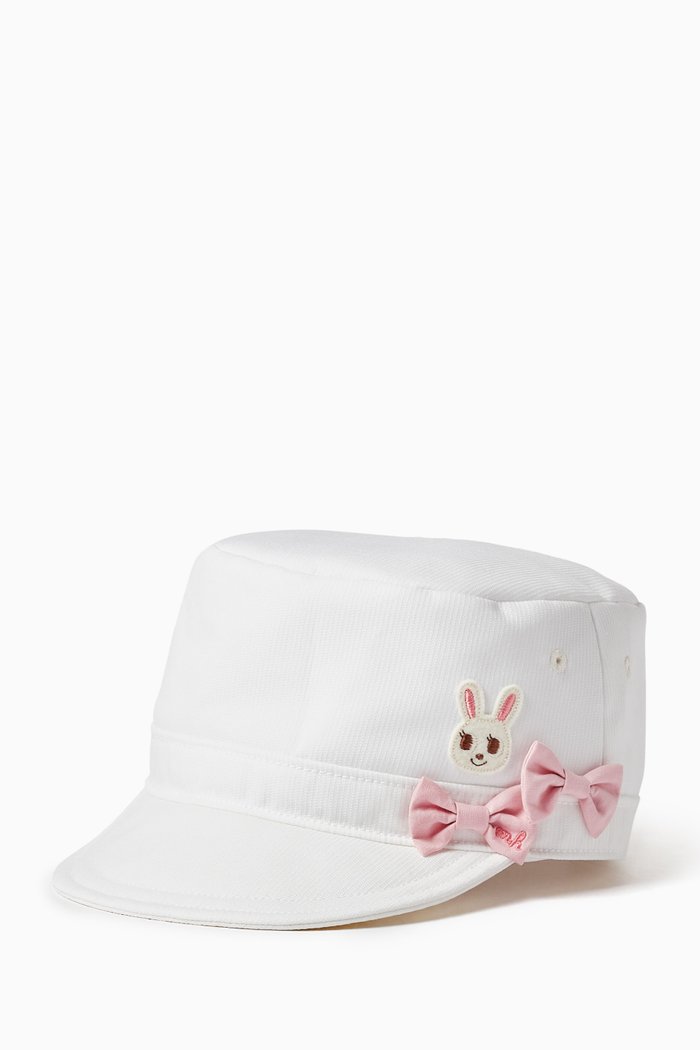 

Usako Bunny Hat, White
