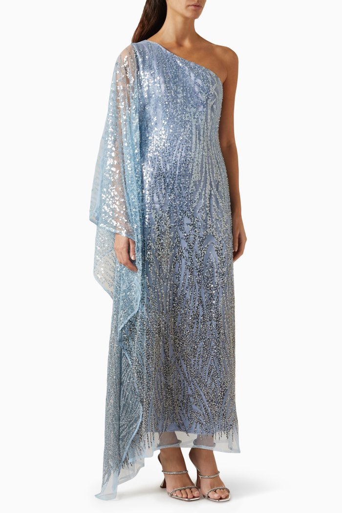 Wedding Off-shoulder Dress, Multicolour