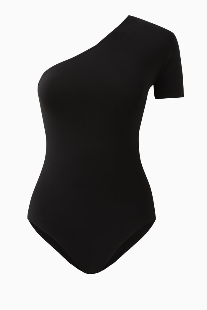 

Indra One-piece Swimsuit in Sculpteur® Fabric, Black