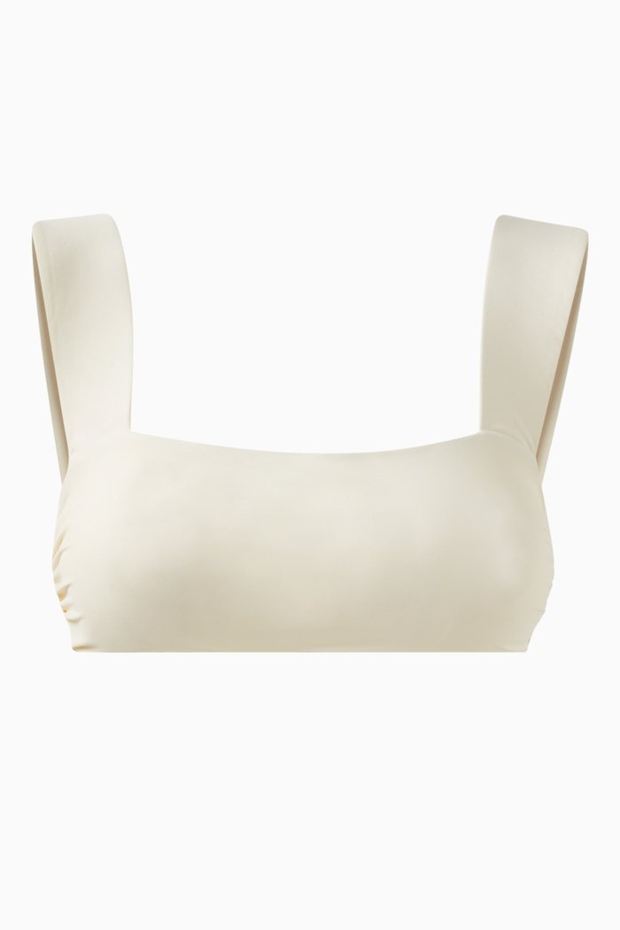 

Elle Bikini Top in Sculpteur® Fabric, Neutral