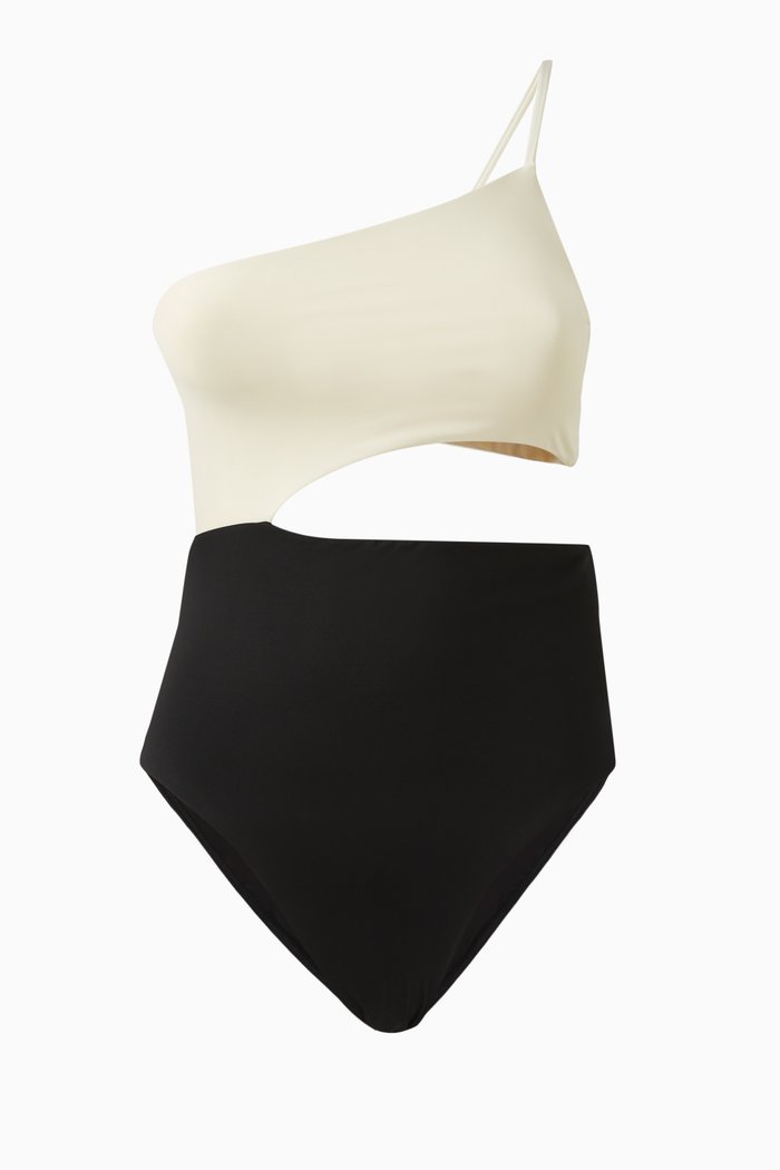 

Mae One-piece Swimsuit in Embodee™ Fabric, Neutral