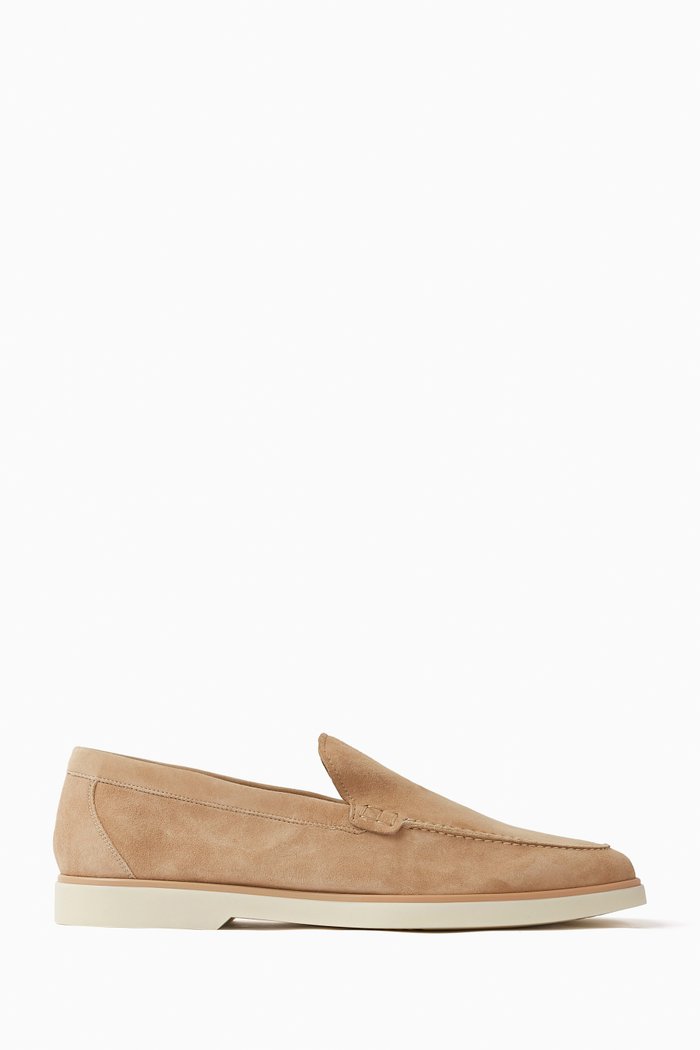 

Altea Loafers in Suede, Neutral
