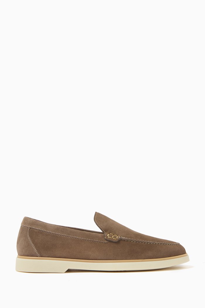 

Altea Loafers in Suede, Neutral