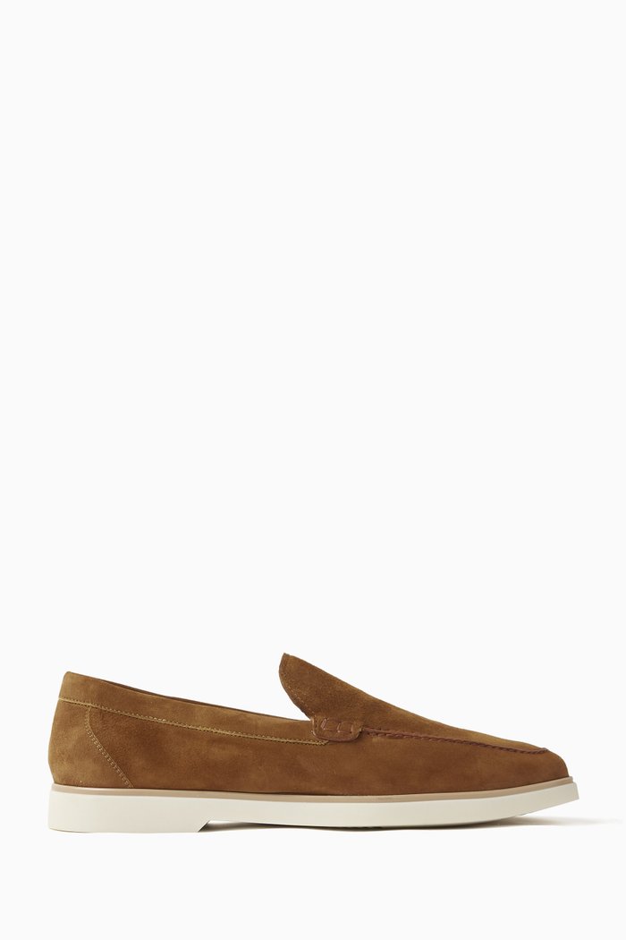 

Altea Loafers in Suede, Brown