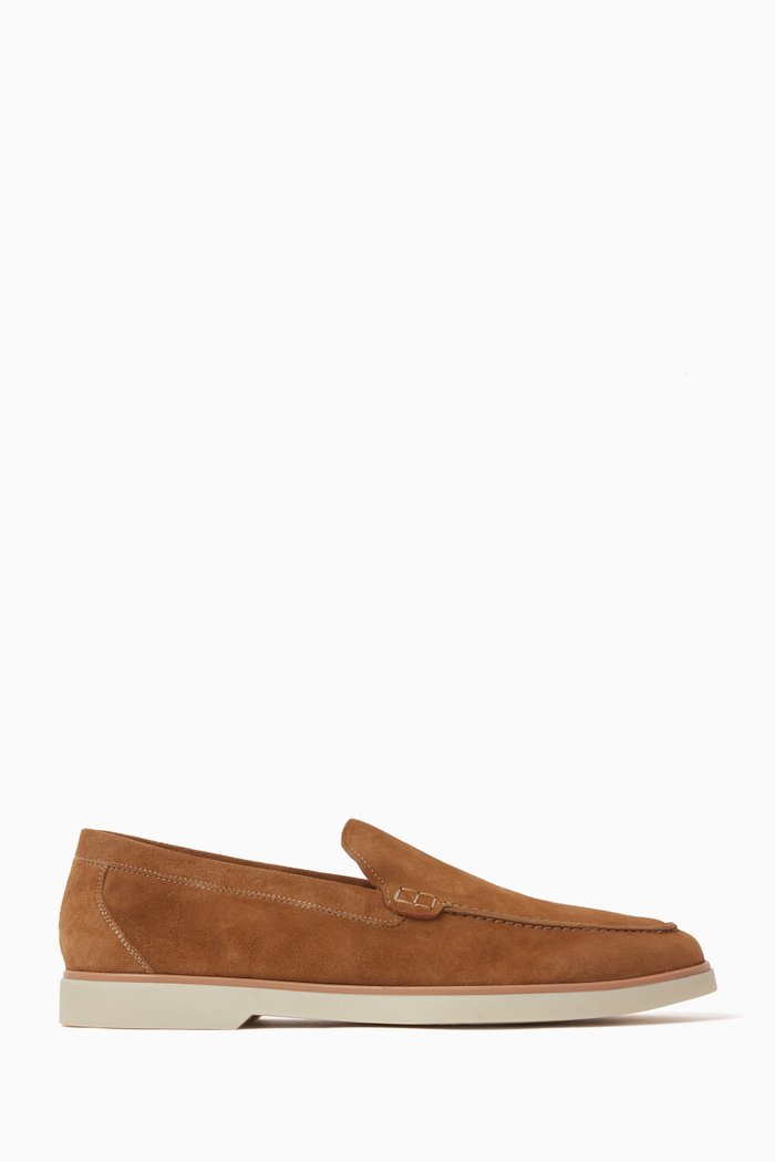 

Altea Loafers in Suede, Yellow
