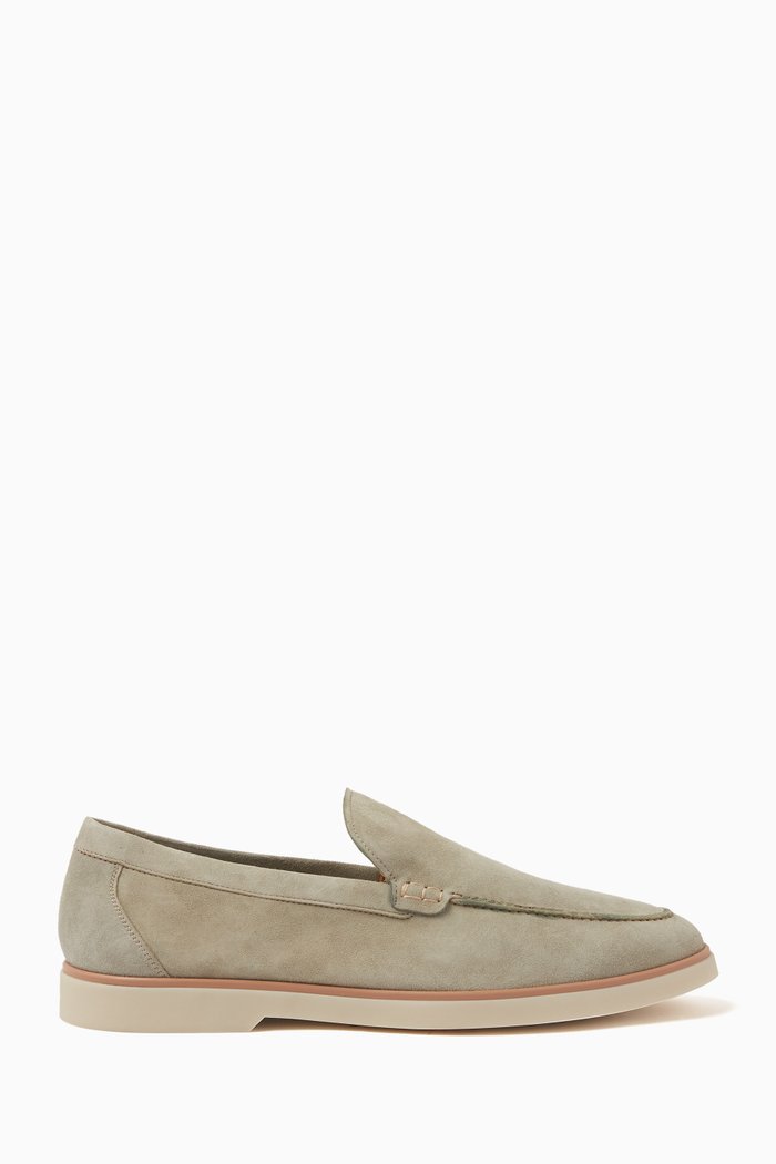 

Altea Loafers in Suede, Green