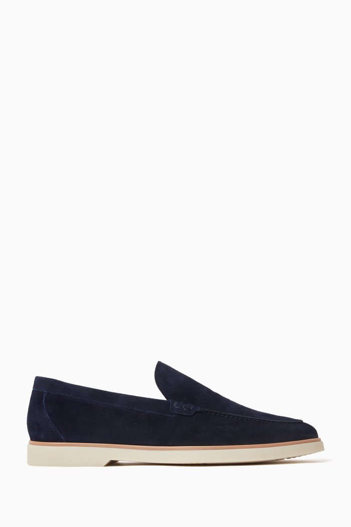 

Altea Loafers in Suede, Blue