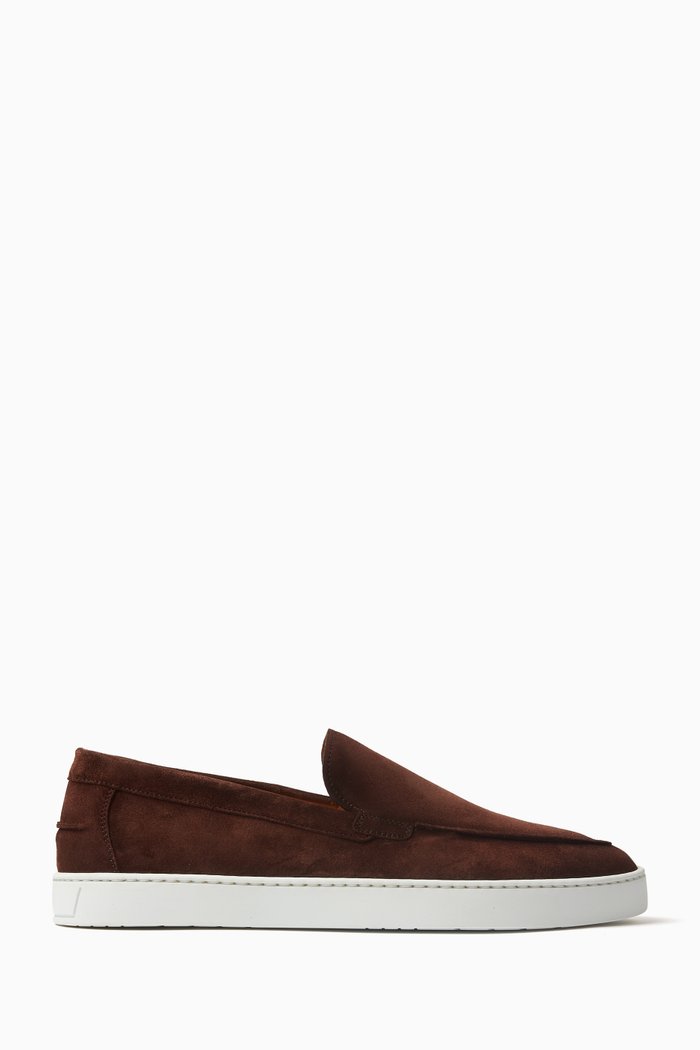 

Cowes Loafers in Suede, Brown
