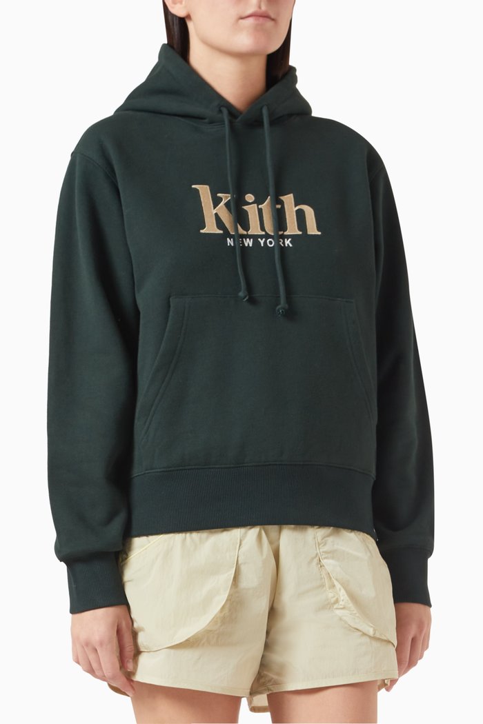 

Jane II New York Hoodie in Cotton-fleece, Green