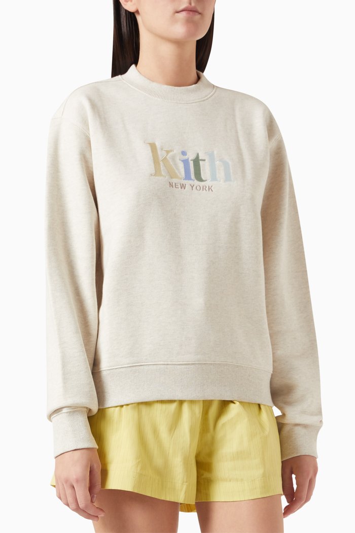 

Asher New York Sweatshirt in Cotton-fleece, Grey