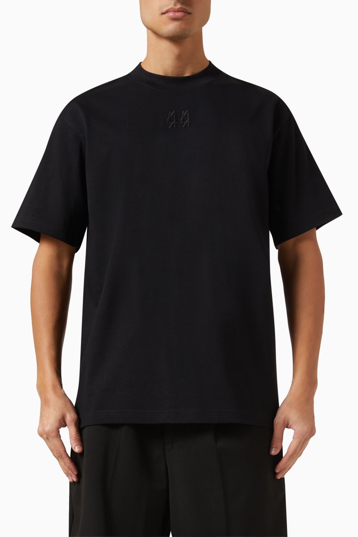

Classic T-shirt in Cotton Jersey, Black