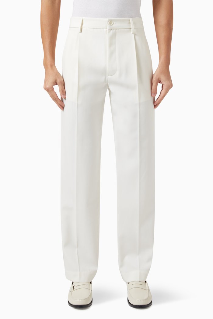 

Kane Pants in Wool Blend, Neutral