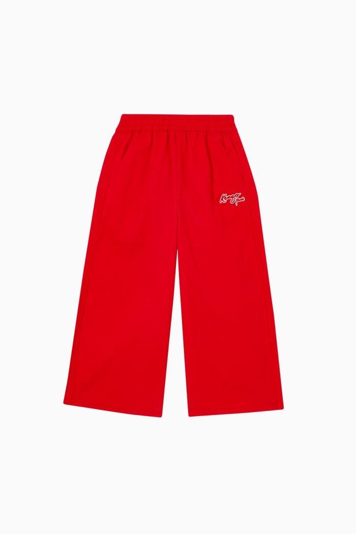 

Year Of The Dragon Trousers in Cotton, Red