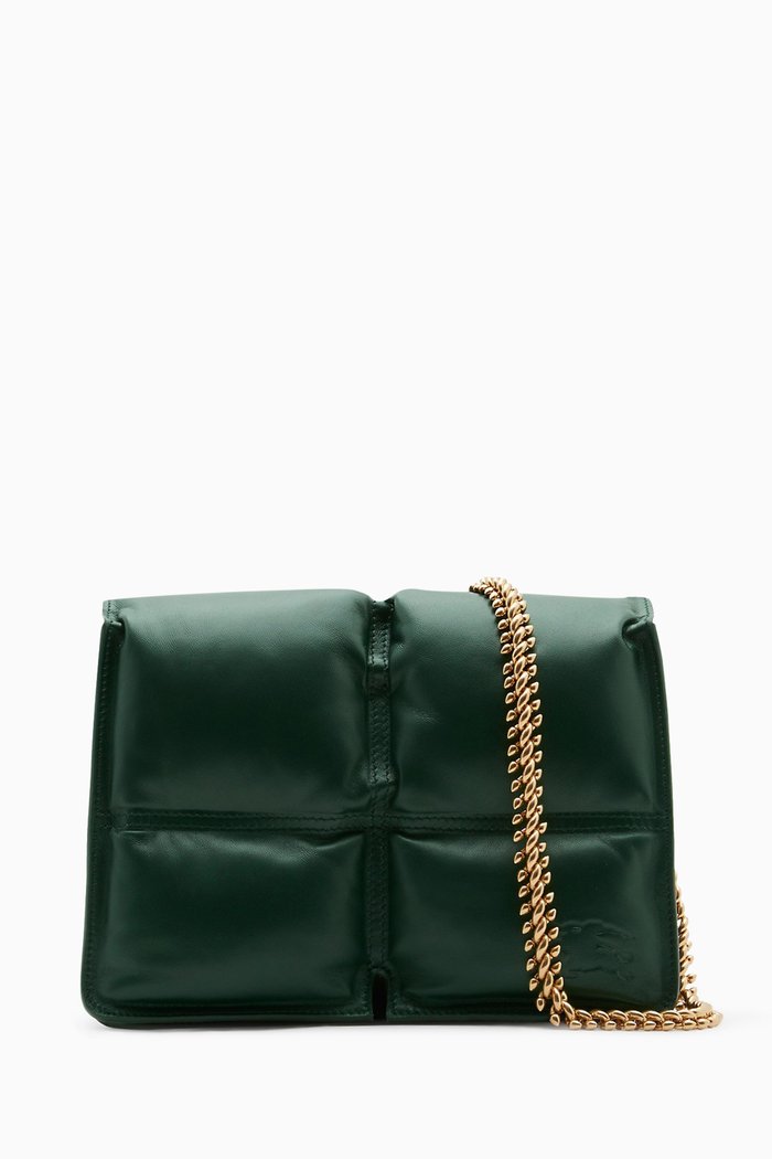 

Small Snip Bag in Nappa Leather, Green