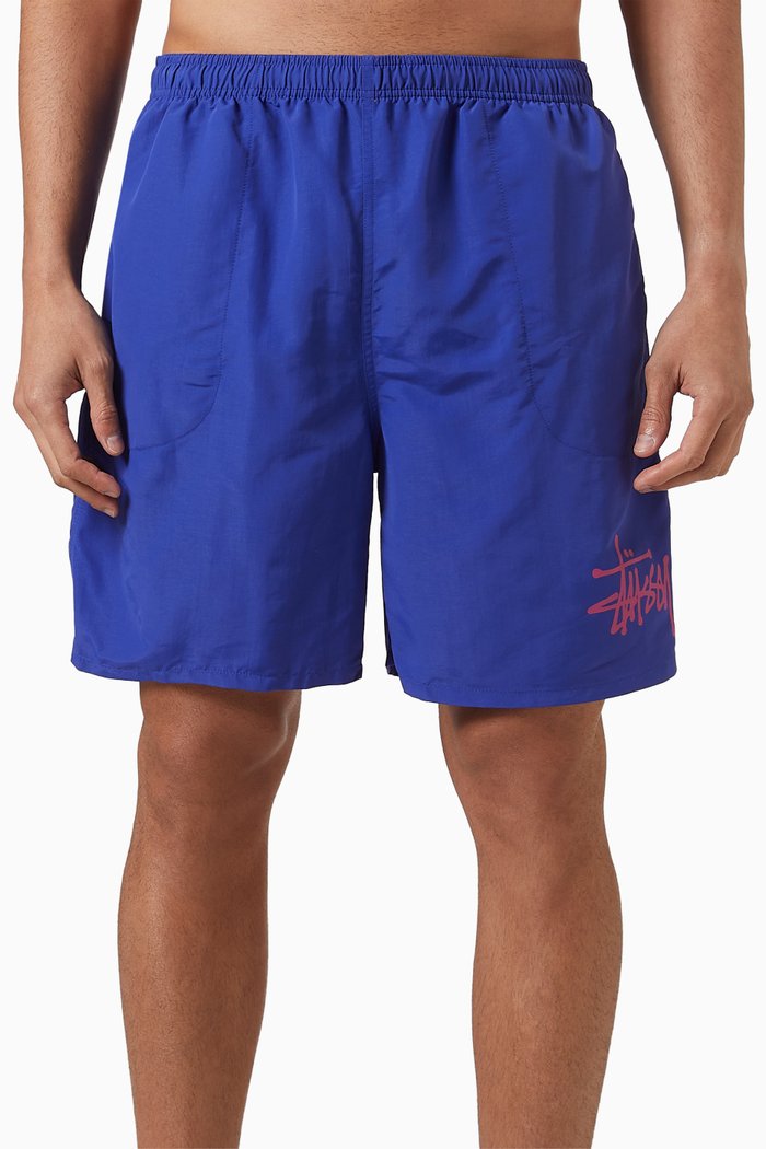 

Big Basic Swim Shorts in Nylon, Blue