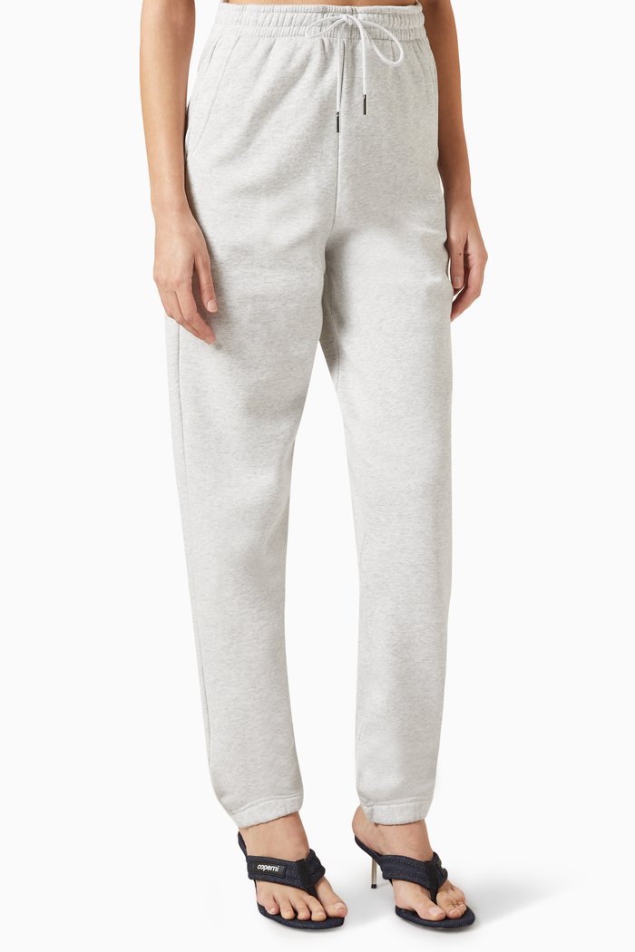 

Logo Sweatpants in Cotton-fleece, Grey