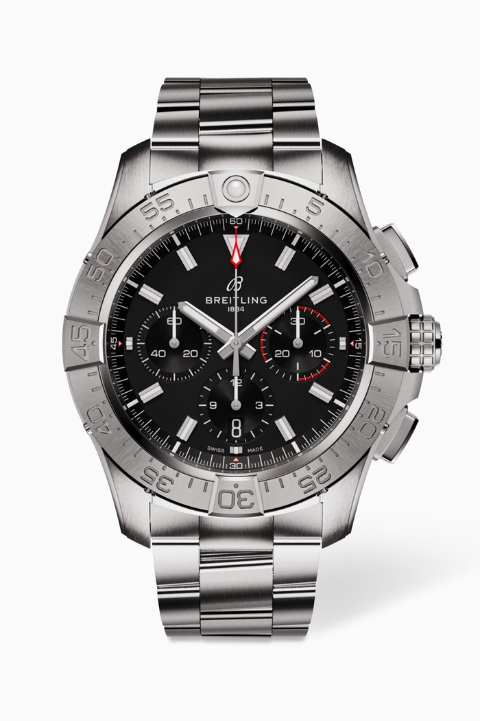 

Avenger B01 Chronograph 44 Watch, Black