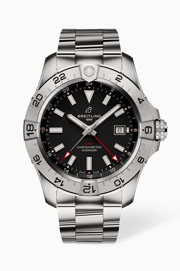 

Avenger Automatic GMT 44 Watch, Black