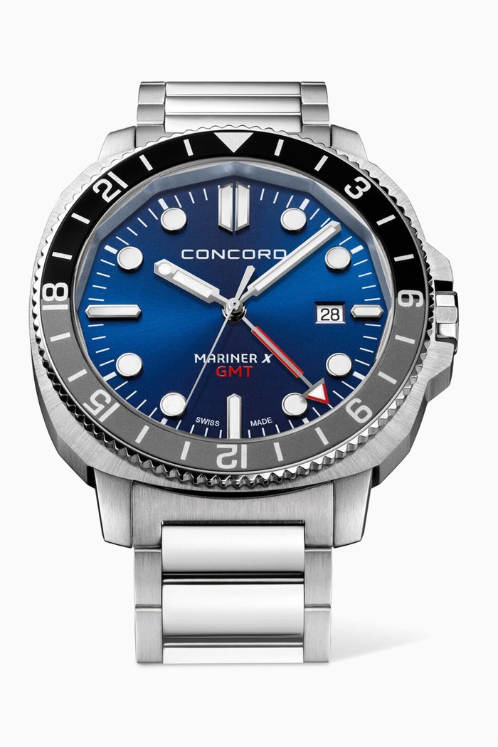 Mariner SL Gent Quartz Watch, 42mm, Blue