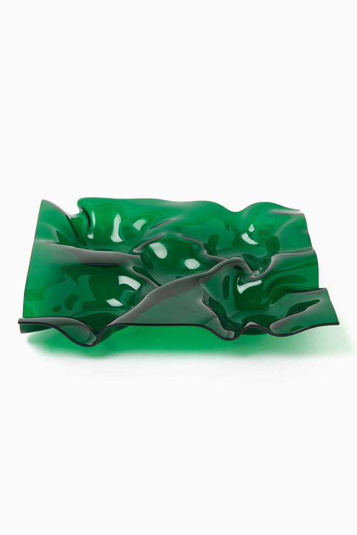 

ARP Pressed Fruit Bowl in Acrylic, Green