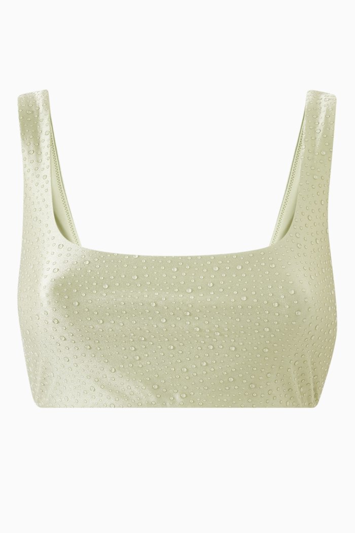 Klaine Bikini Top, Green