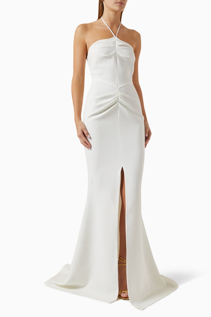 

Smokescreen Gown, White