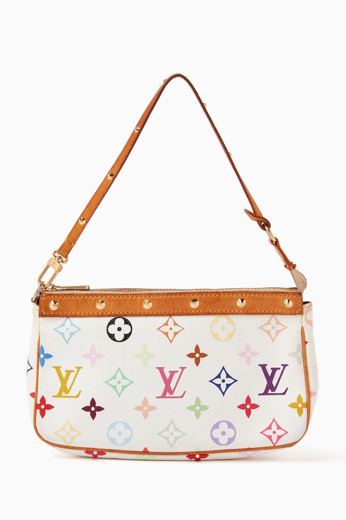 

Pochette Bag in Monogram Canvas, Multicolour