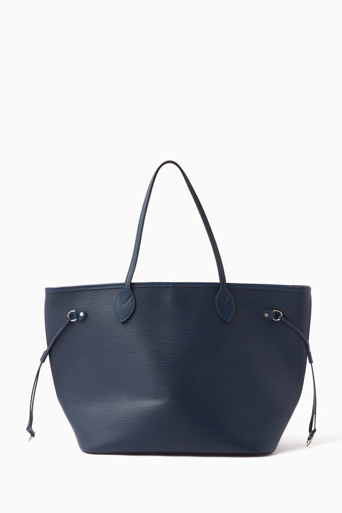 

Neverfull MM Tote Bag in Epi Leather, Blue