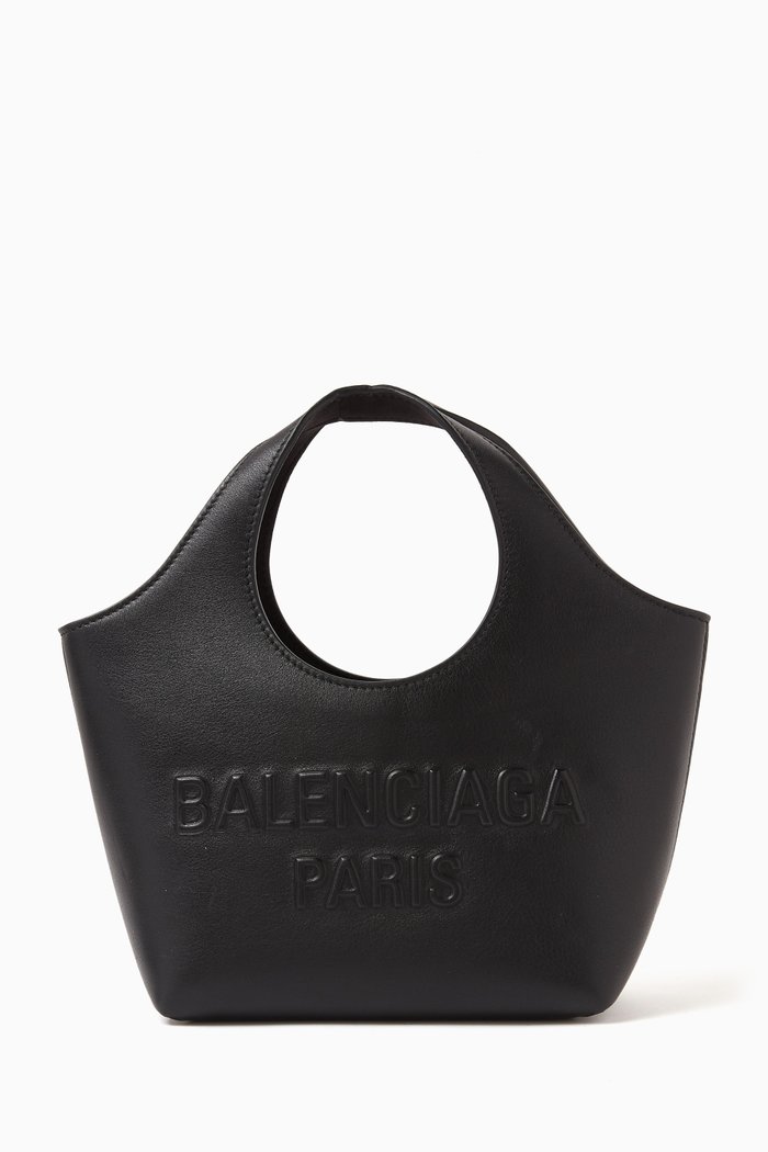 

XS Mary-Kate Tote Bag in Leather, Black