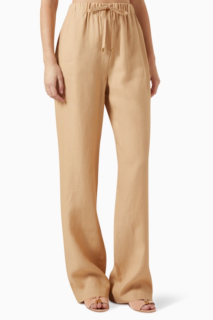 

Helios Solaire Pants in Linen, Neutral