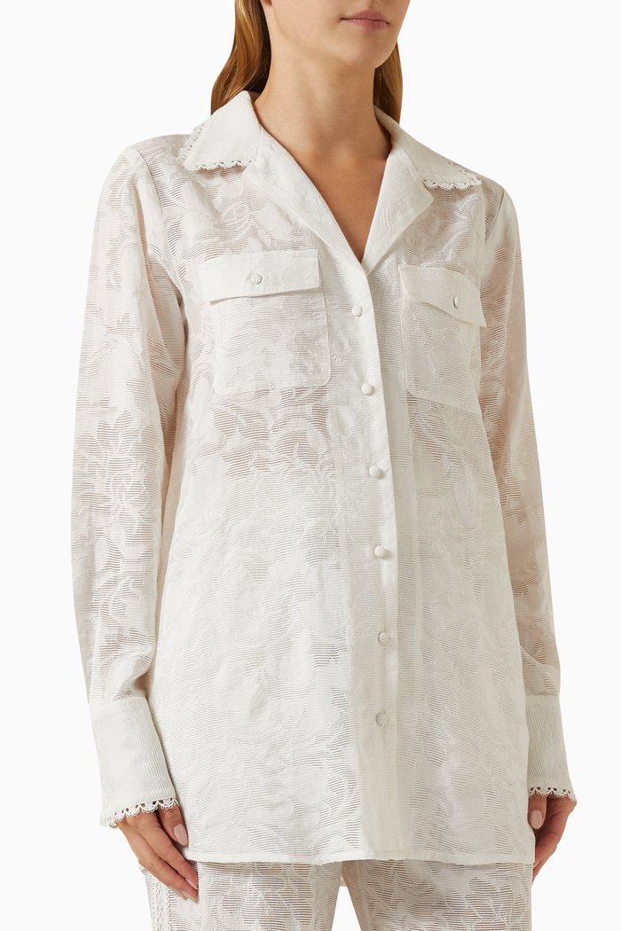

Ilara Relaxed Shirt, White