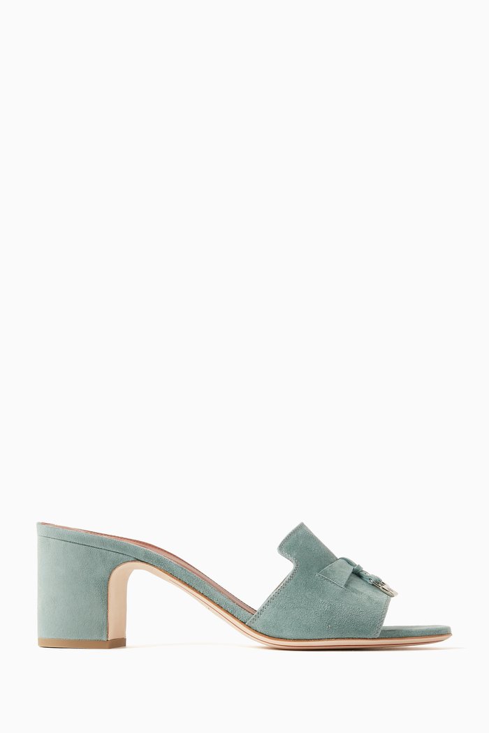 

Summer Charms 55 Sandals in Suede, Green