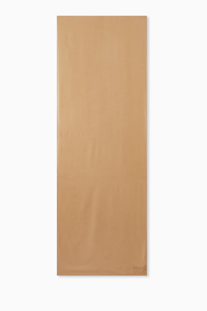 

Signature Scarf in Cashmere Blend, Gold