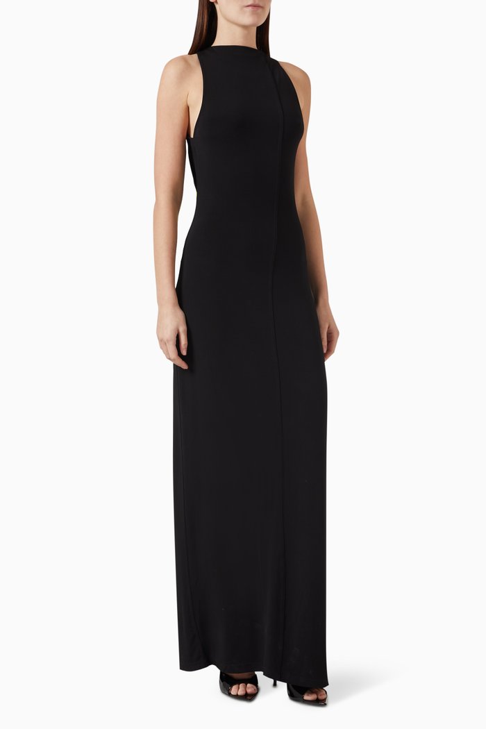 

x Sofia Richie Grainge Seleta Dress in Matte Jersey, Black