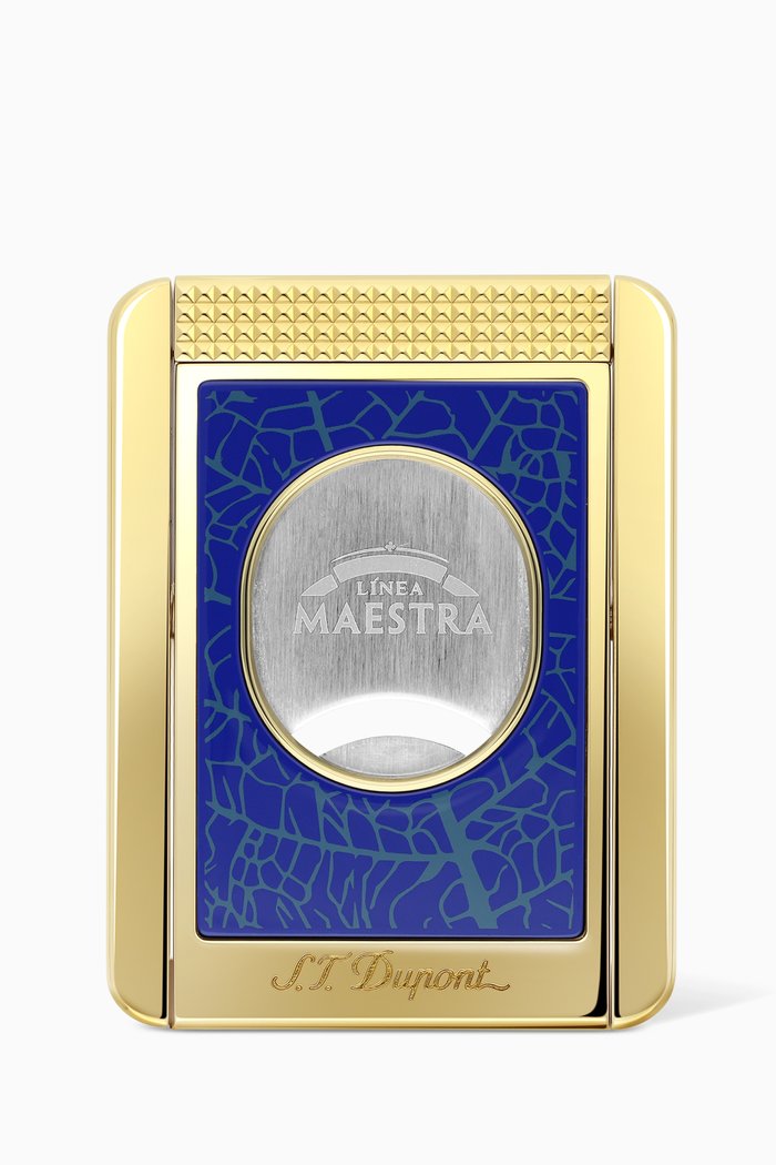 

Cigar Cutter in Metal, Blue