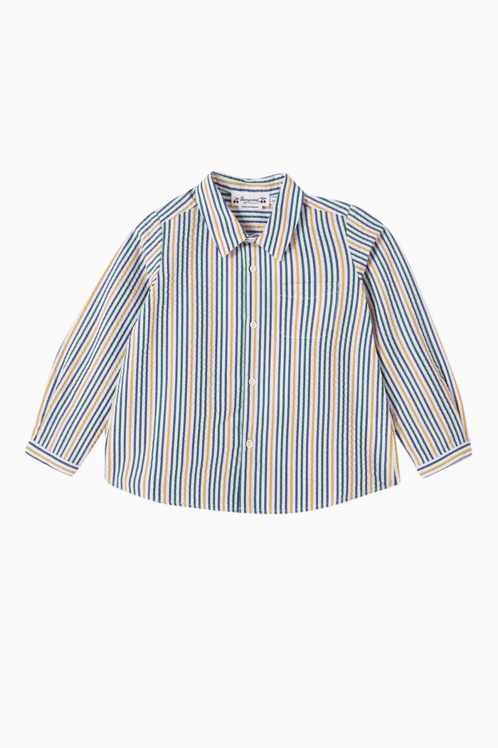 

Malo Shirt in Cotton, Blue