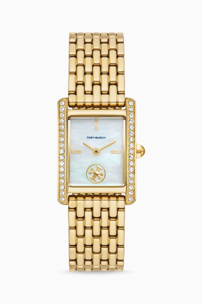 

Eleanor Stainless Steel Quartz Watch, 25mm x 36mm, Multicolour